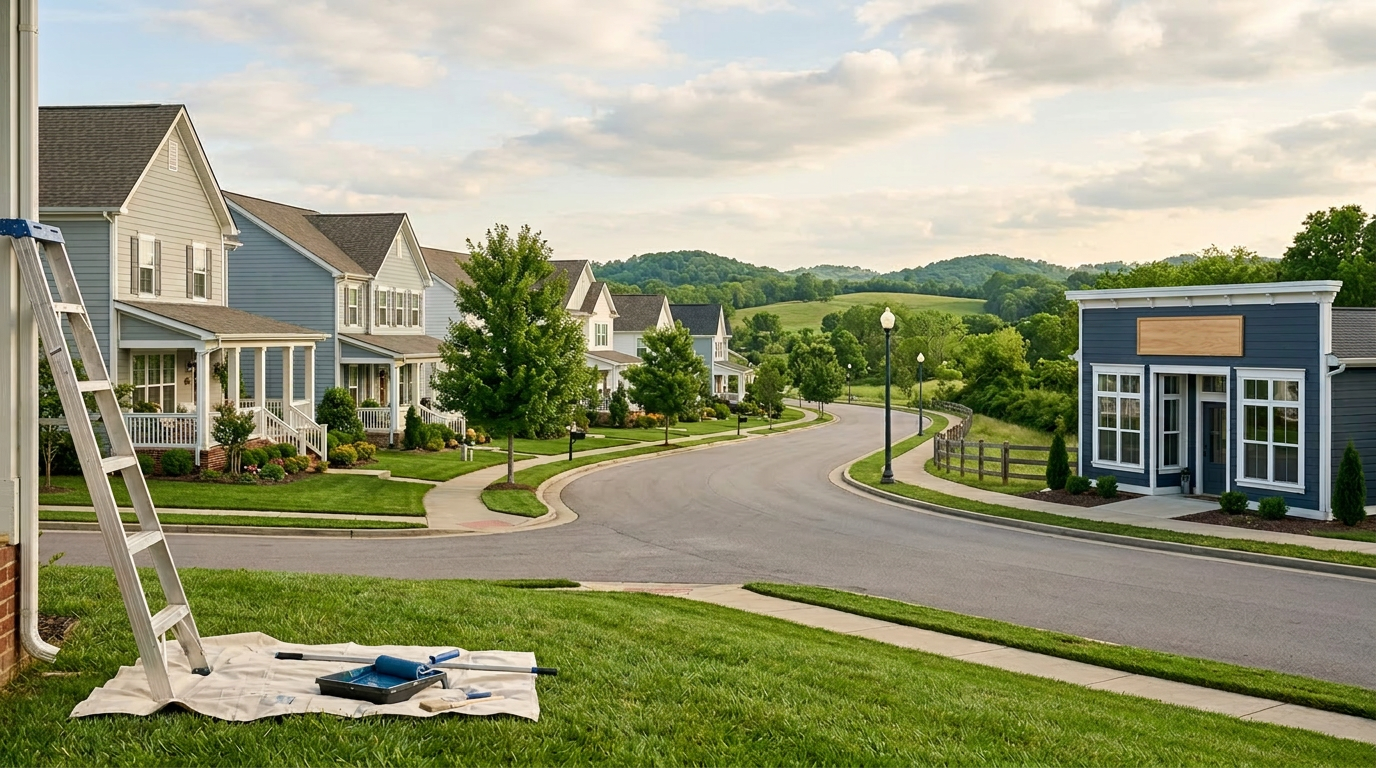 Middle Tennessee Service Areas — Comptons Painting LLC